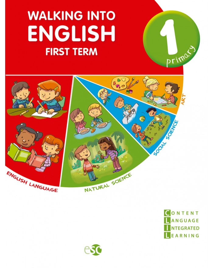 WALKING INTO ENGLISH - 1º PRIM. - 1º T