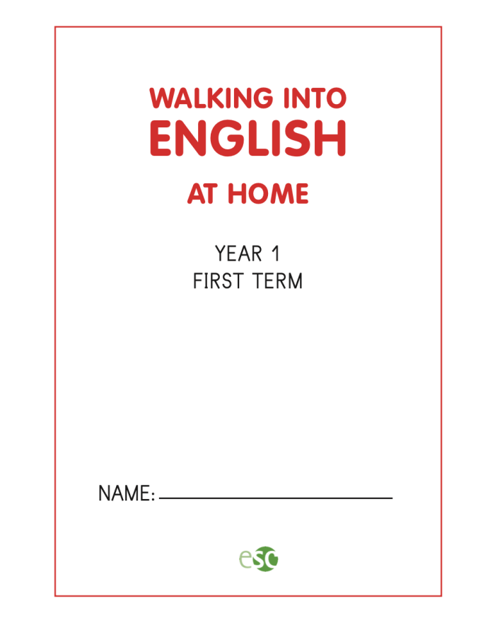 WALKING INTO ENGLISH AT...