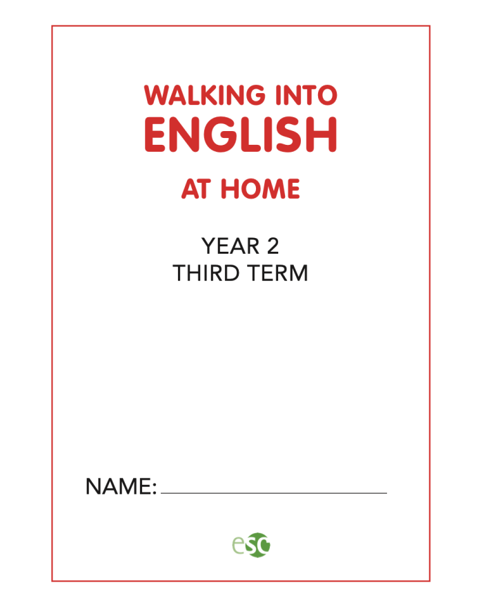 WALKING INTO ENGLISH AT...