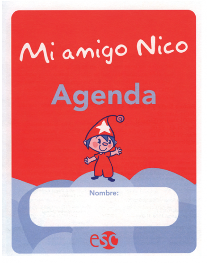 AGENDA MI AMIGO NICO