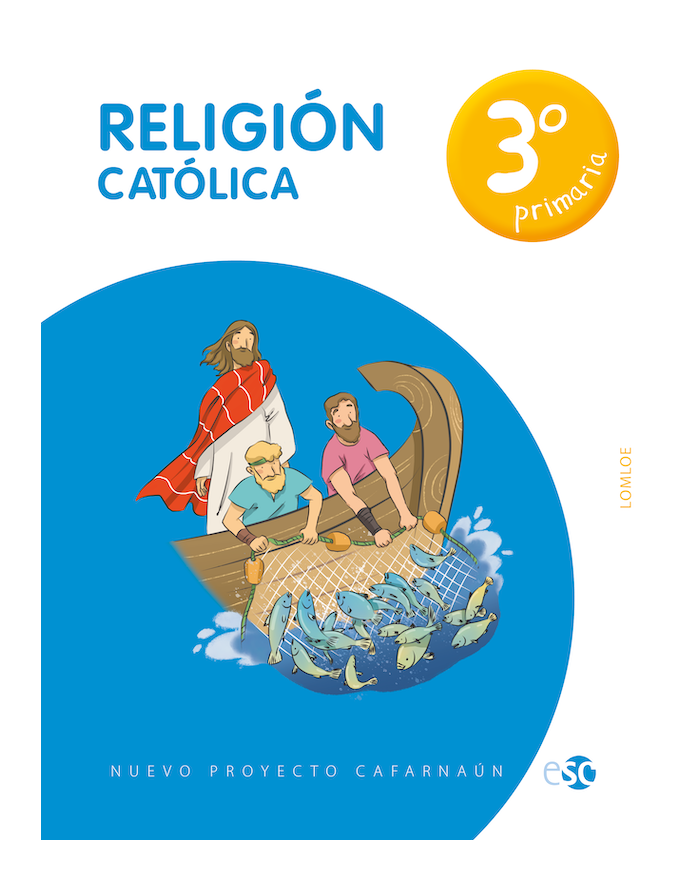 RELIGION 3º PRIMARIA NUEVO CAFARNAÚN 2022